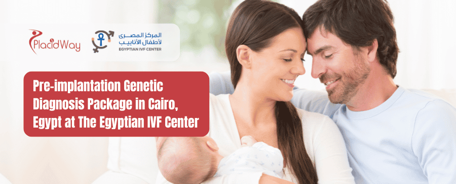 Paket zur genetischen Präimplantationsdiagnostik in Kairo, Ägypten, im Egyptian IVF Center