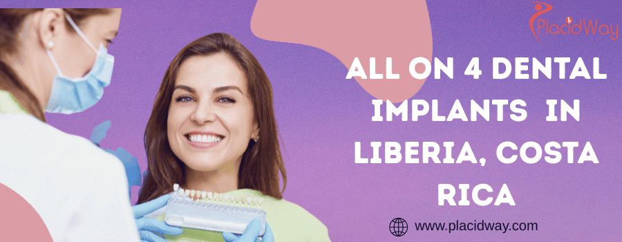 Costo de implantes dentales All on 4 en Liberia, Costa Rica