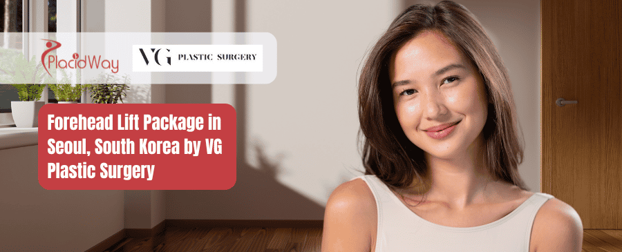 باقة شد الجبهة في سيول، كوريا الجنوبية، بواسطة VG لجراحة التجميل