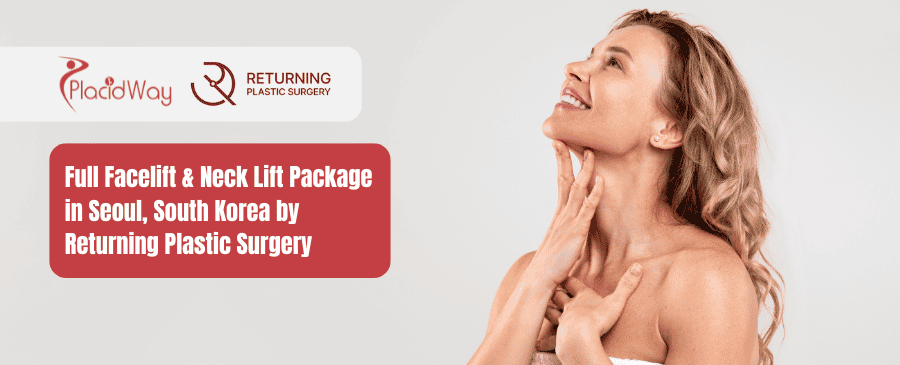 Пакет услуг по подтяжке лица и шеи в Сеуле, Южная Корея, от RPS