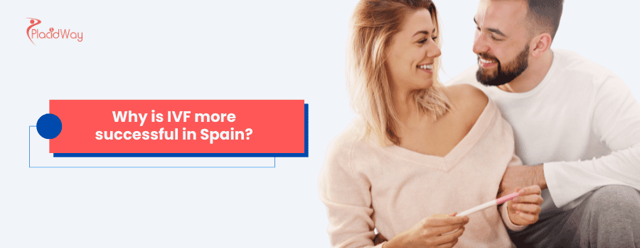 Why is IVF more successful in Spain?