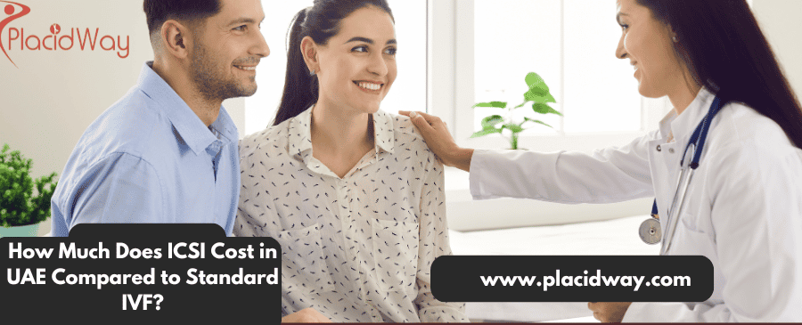 How much does ICSI cost in UAE compared to standard IVF?
