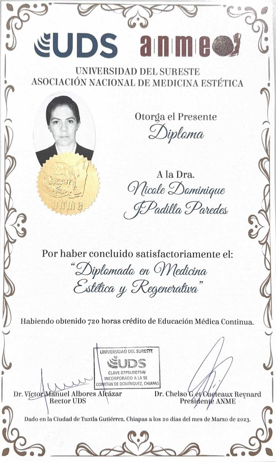 Normas de salud reconocidas