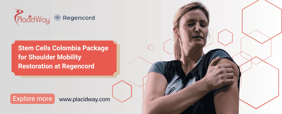 Paquete de células madre en Colombia para la restauración de la movilidad del hombro en Regencord