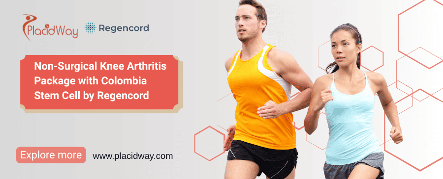 Non-Surgical Knee Arthritis Package with Colombia Stem Cell by Regencord