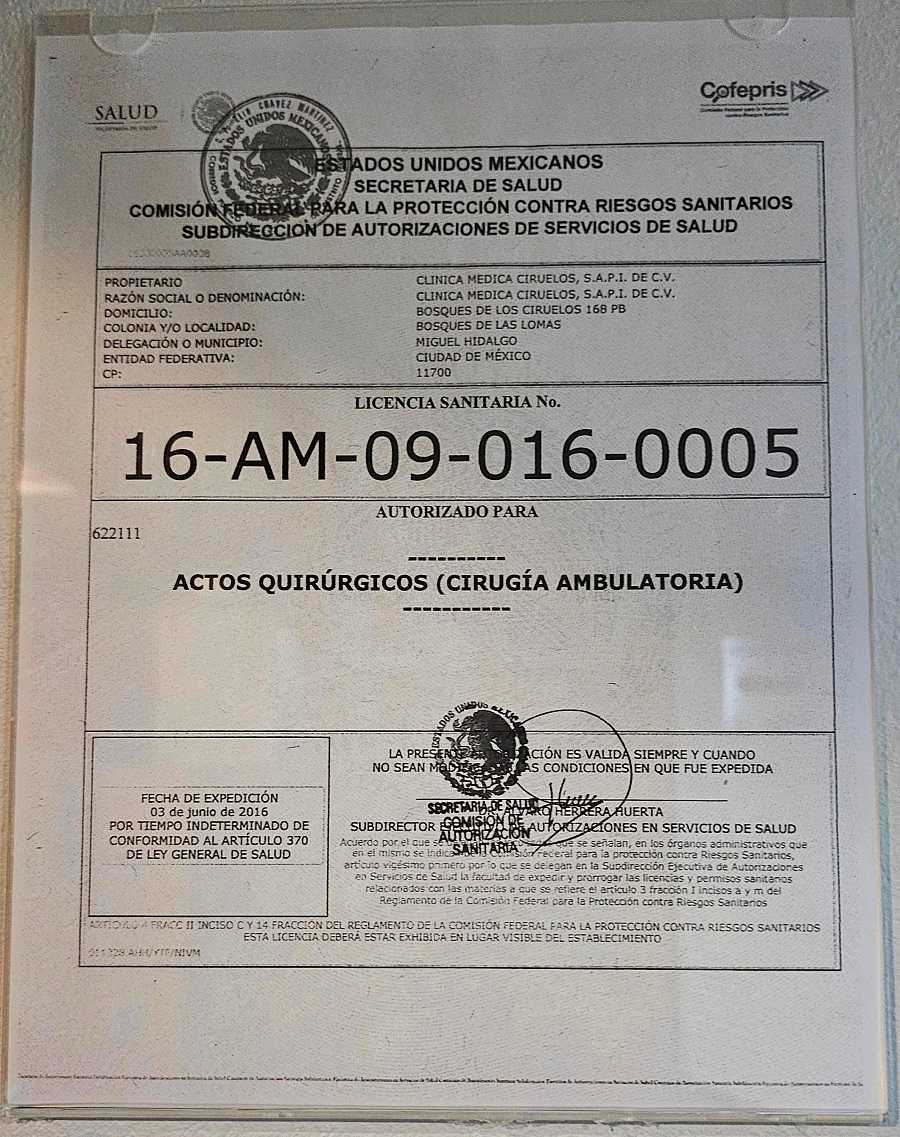 Honores del Dr. García Murray