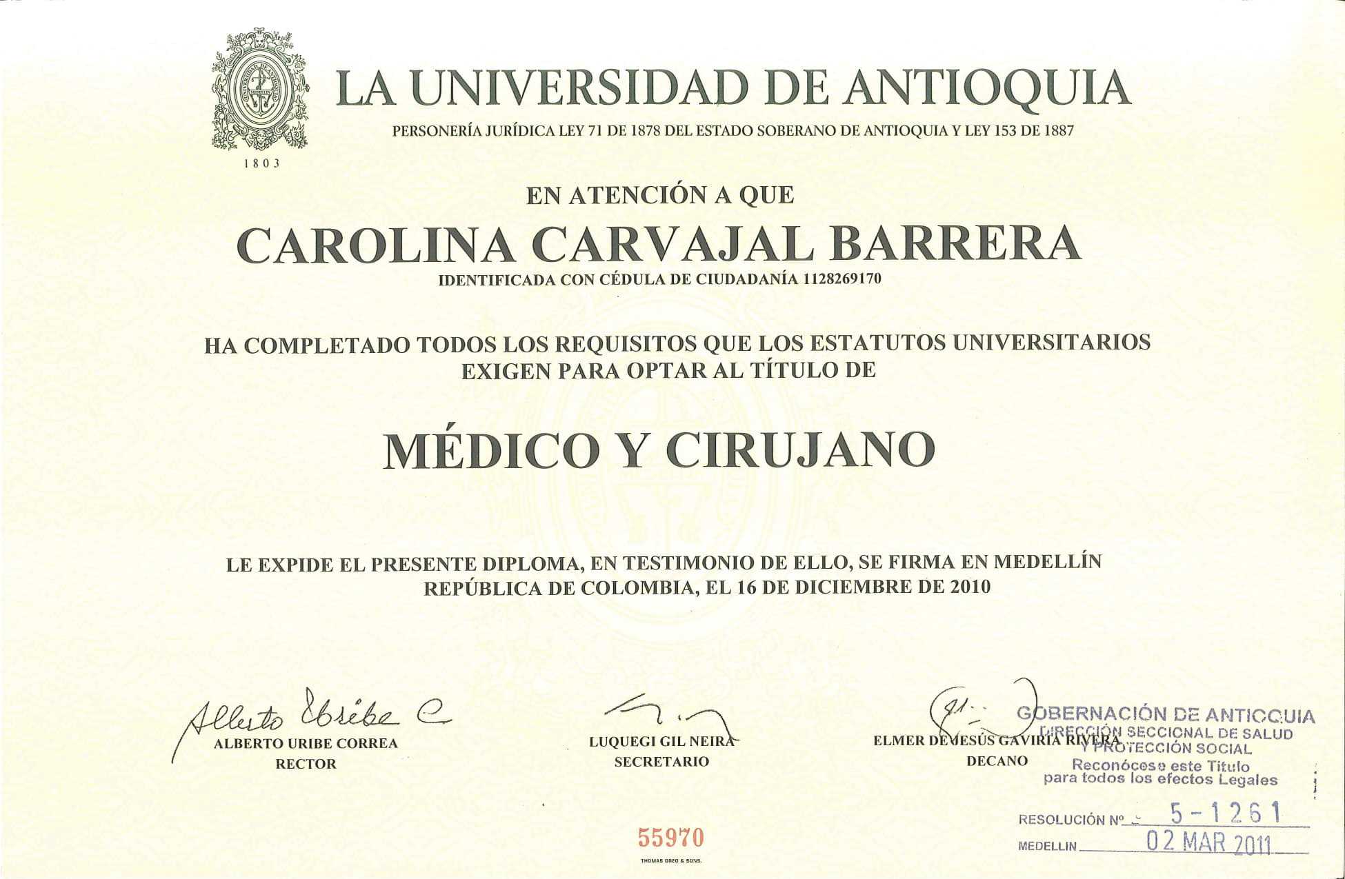 Clínica Certificada para el Manejo del Dolor