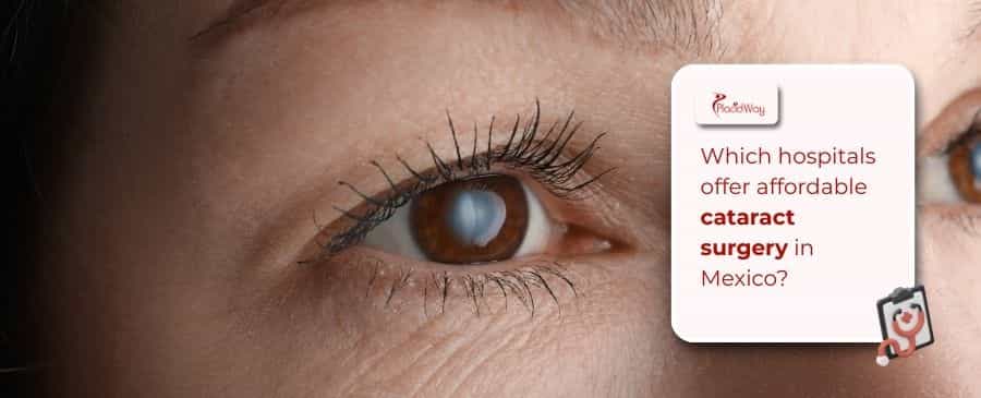 Costo de la cirugía de cataratas en México