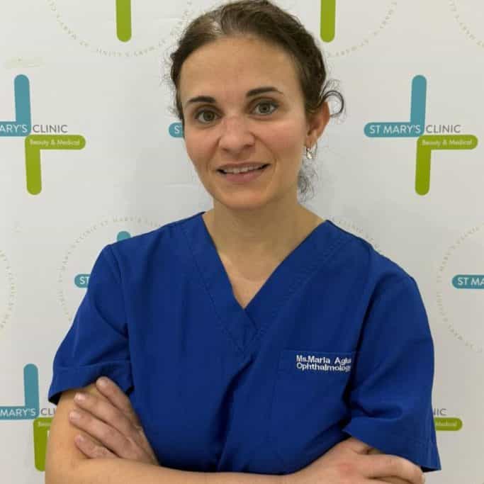 Dra. Maria Agius - Oftalmóloga consultora y cirujana oculoplástica