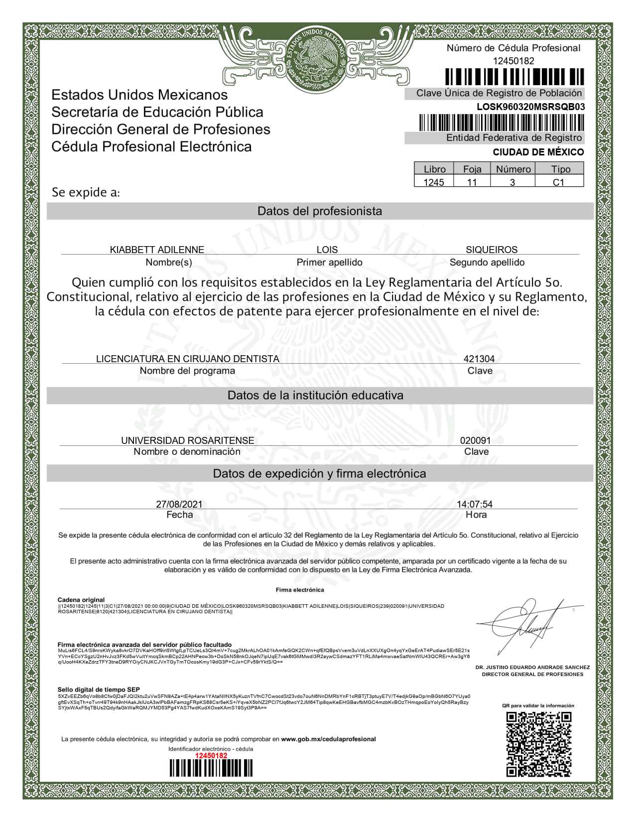 Top Algodones Dental Certificate