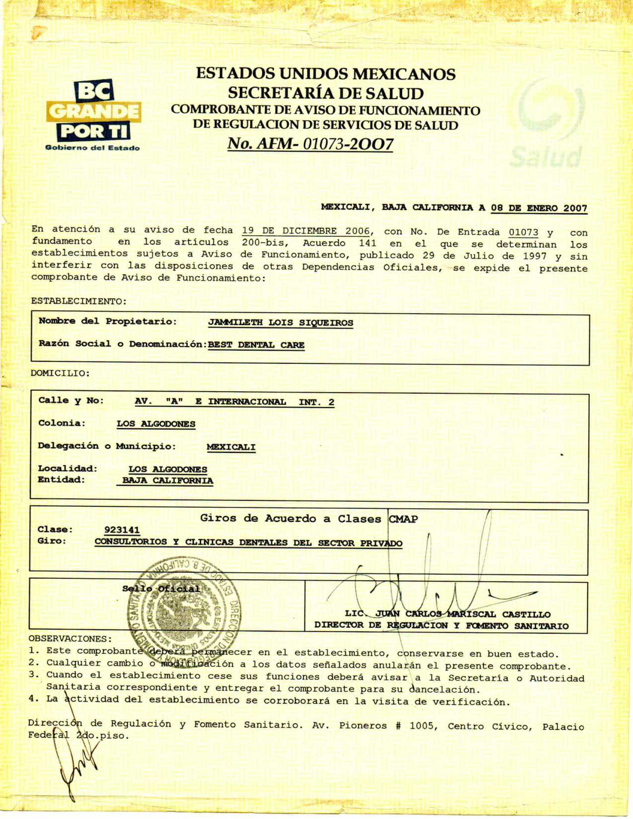 Awarded Best Dental Care