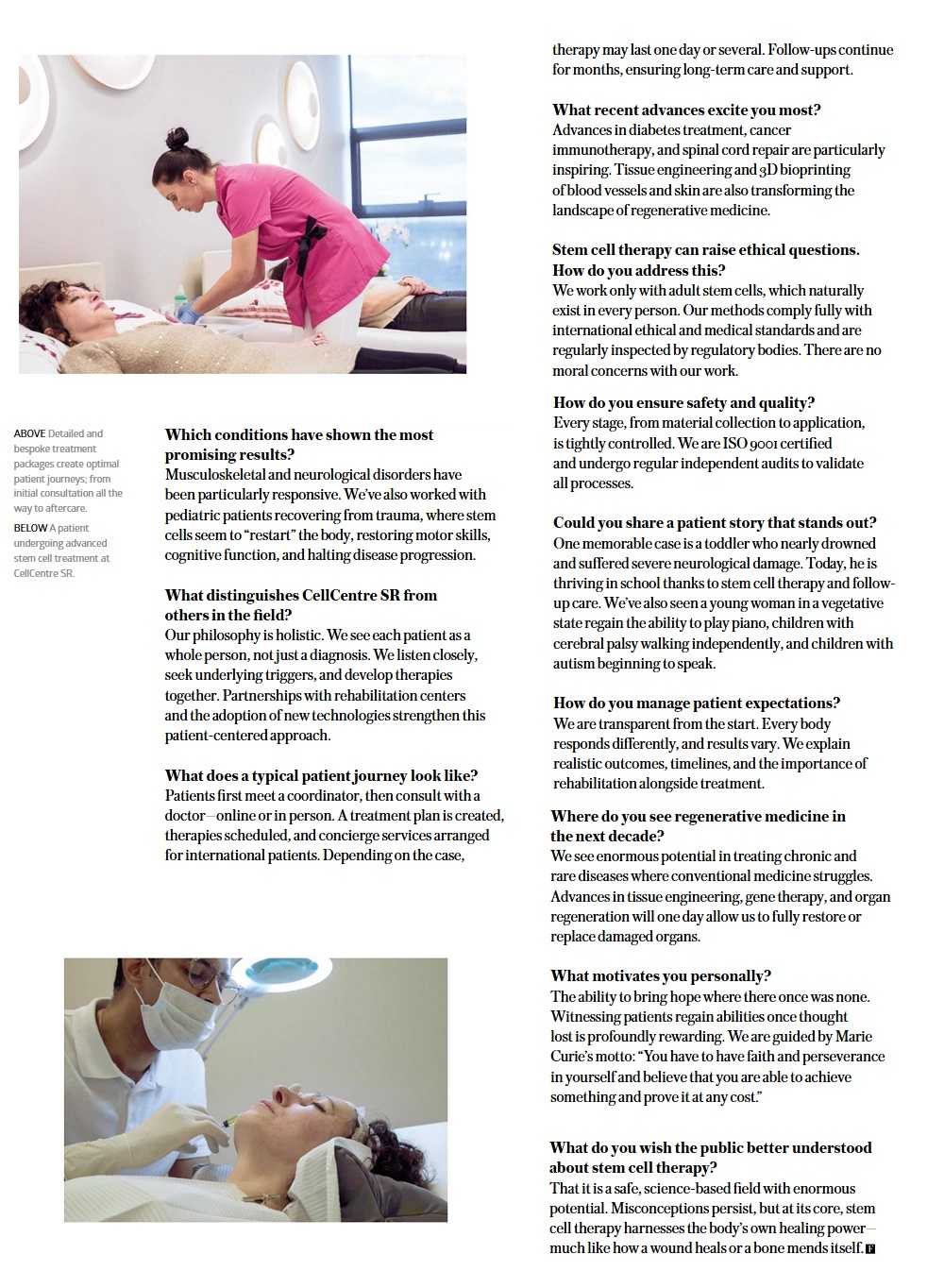 regenerative medicine Slovakia