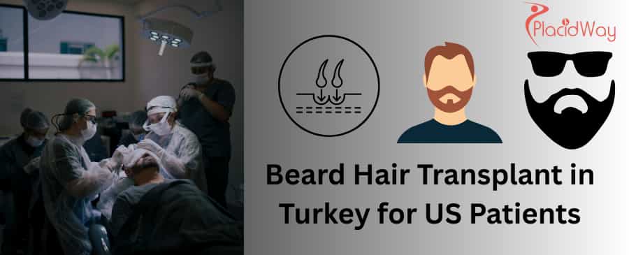 beard hair transplant in Mexico