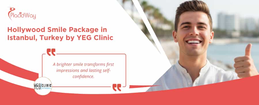 Hollywood Smile Istanbul | $3,800 Dental Package