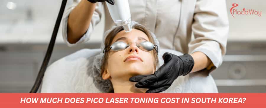 How much does Pico laser toning cost in South Korea