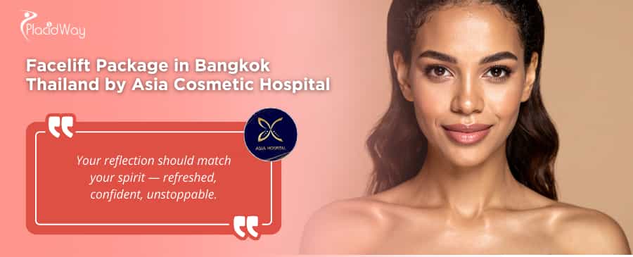 Подтяжка лица в Бангкоке, Таиланд, в клинике Asia Cosmetic Hospital.