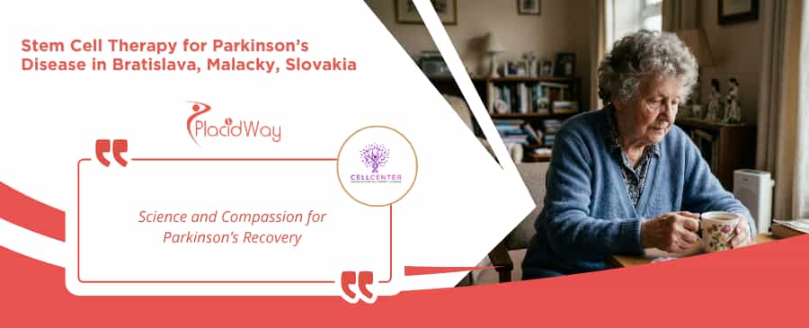 Terapia con células madre para la enfermedad de Parkinson en Bratislava, Eslovaquia.