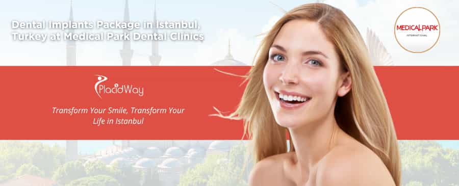 Zahnimplantat-Paket in Istanbul, Türkei, bei Medical Park Dental Clinics
