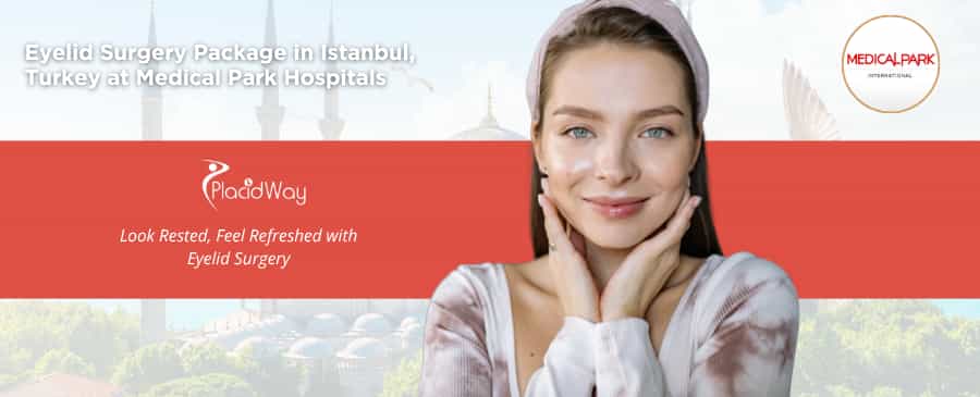 Paket für Augenlidoperationen in Istanbul, Türkei, in den Medical Park Hospitals