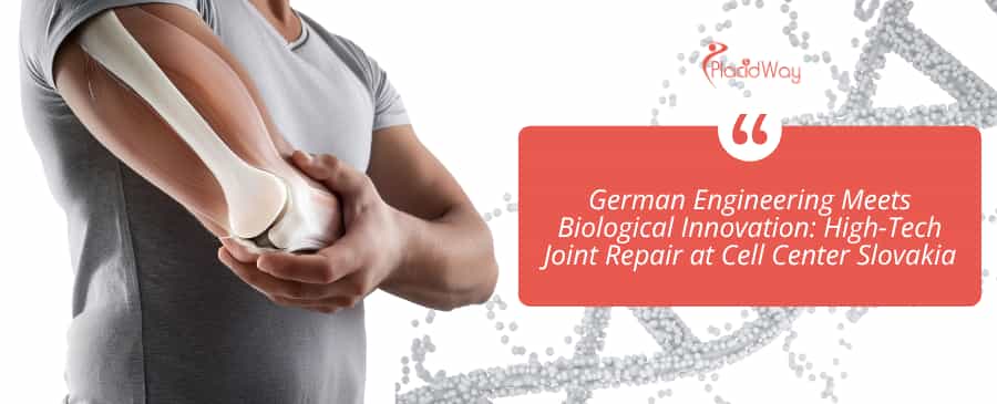 German Engineering Meets Biological Innovation: High-Tech Joint Repair at Cell Center Slovakia