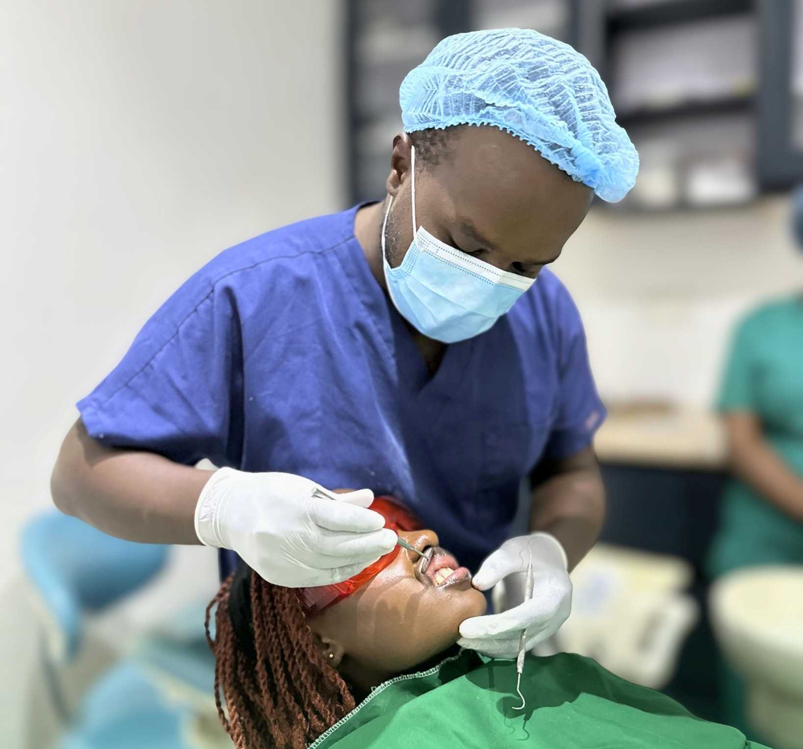 Dentists in Kenya - Dr. Shem Rakewa