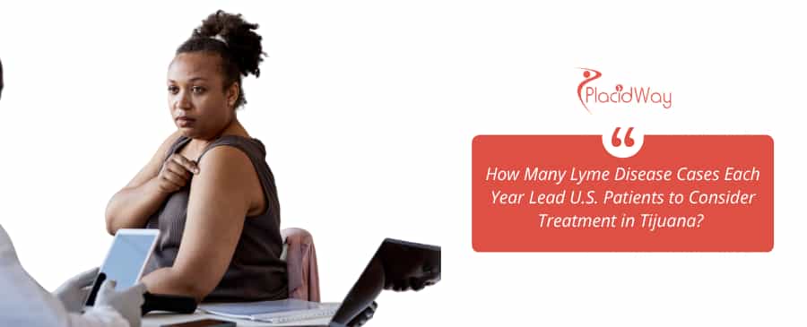 Patient with Lyme Disease Rash