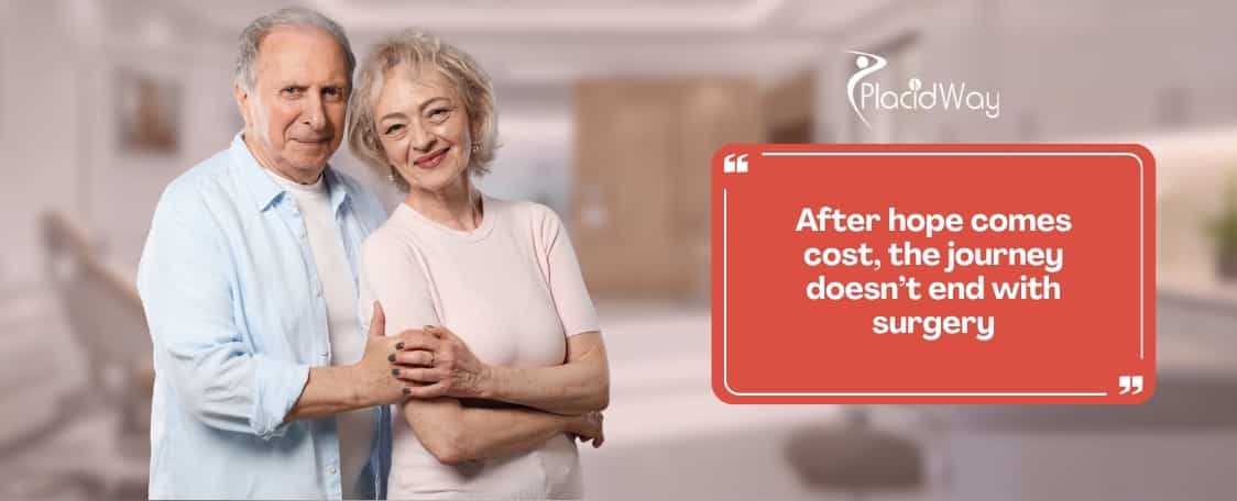 What is the cost of follow-up care and immunosuppressants after a Mexico islet transplant?