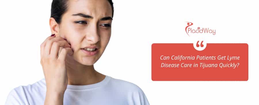 Patient with Lyme disease Symptoms