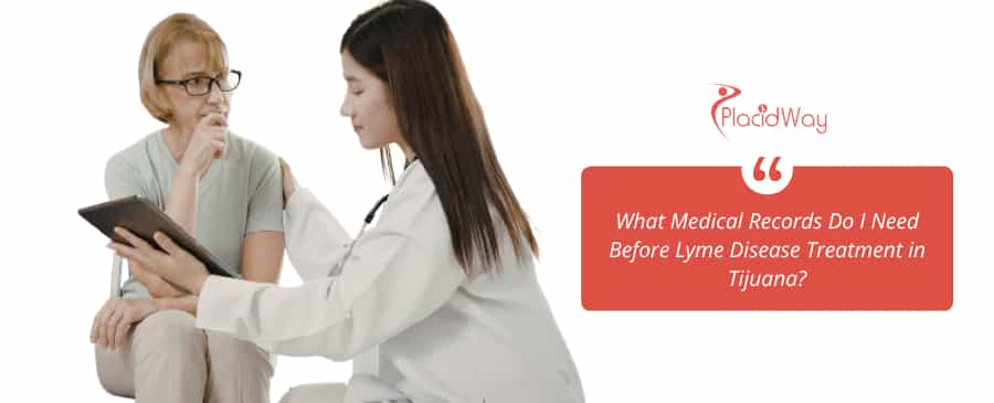 Doctor discussing medical records with patient