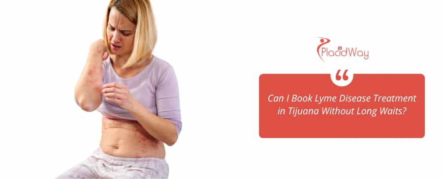 Women with achy skin due to lyme disease