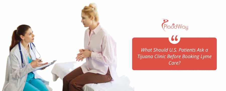 Patient talks to medical consultant