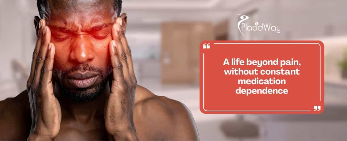 Can stem cell injections completely cure chronic migraines and eliminate the need for pain medication
