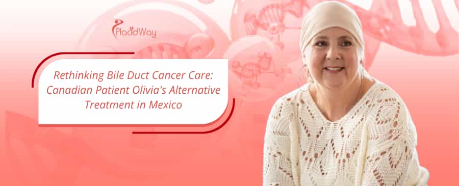 old women with Bile Duct Cancer