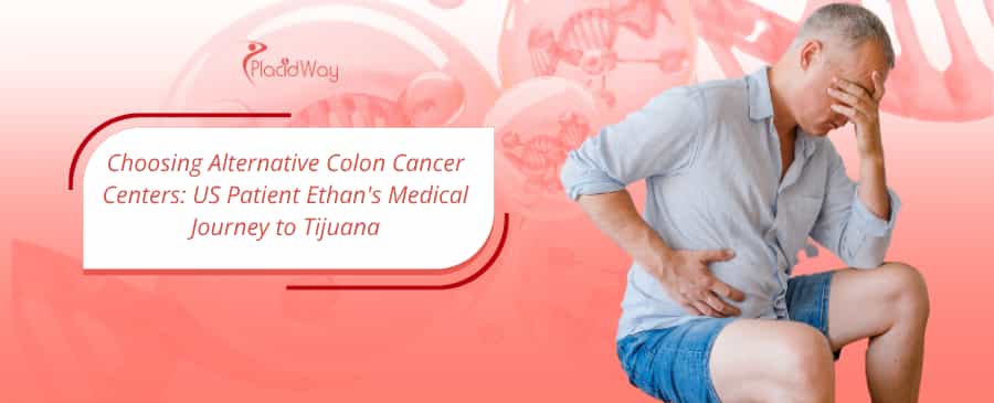 Middle aged having colon cancer