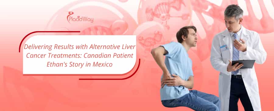 Liver cancer patient talks to doctor