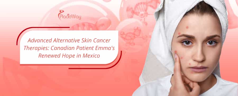 Women with skin cancer
