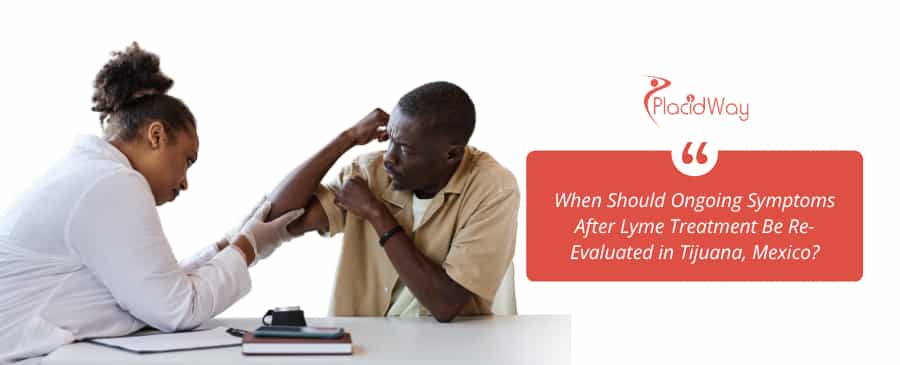 doctor checks patients rash