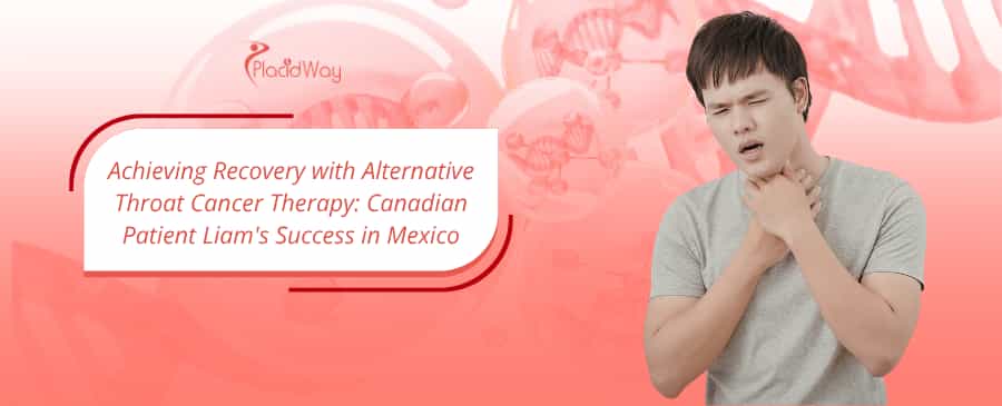 man with soar throat