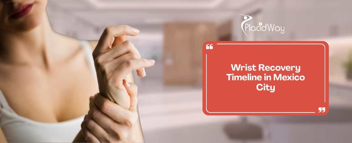 How long does it take to restore full wrist function and mobility using stem cell therapy in Mexico City