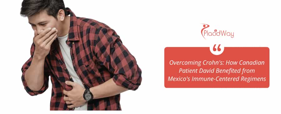 David with stomach pain