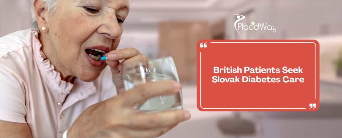 Why are British patients traveling to Slovakian clinics for stem cell treatments to manage type 2 diabetes