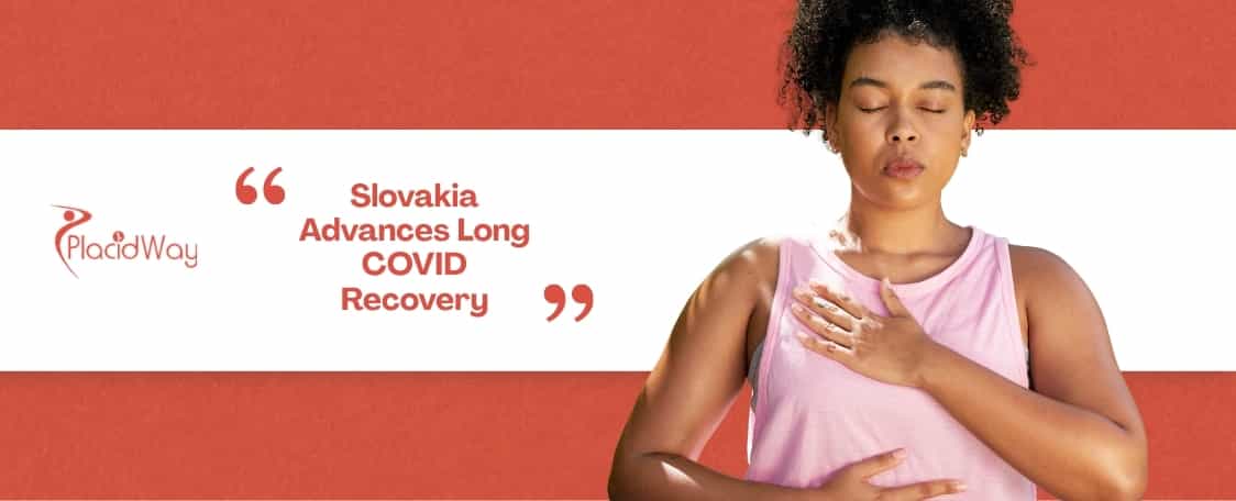 How does stem cell therapy in Slovakia help patients recover from long COVID and repair lung damage