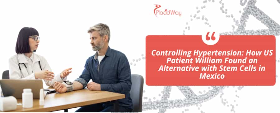 doctor checks william's blood pressure