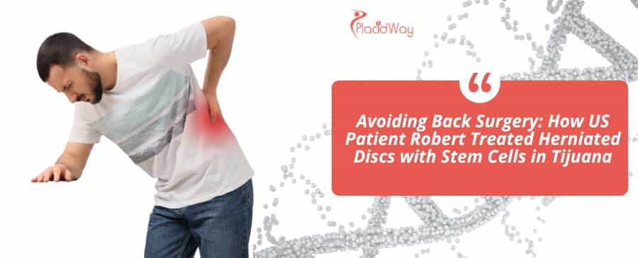 Man with back pain