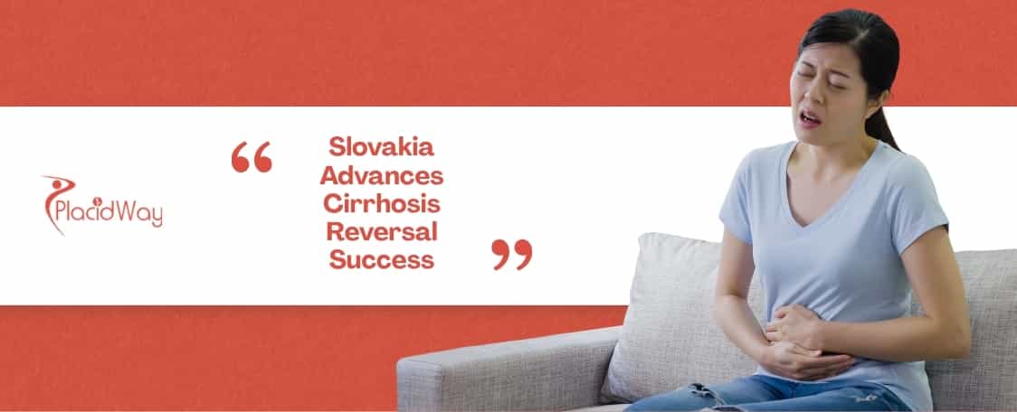 How successful is stem cell treatment in Slovakia at reversing liver cirrhosis and preventing the need for a transplant