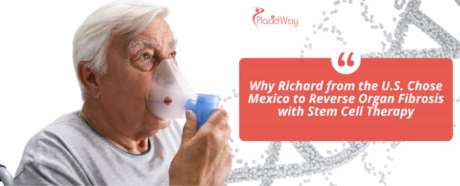 Old man with fibrosis issue