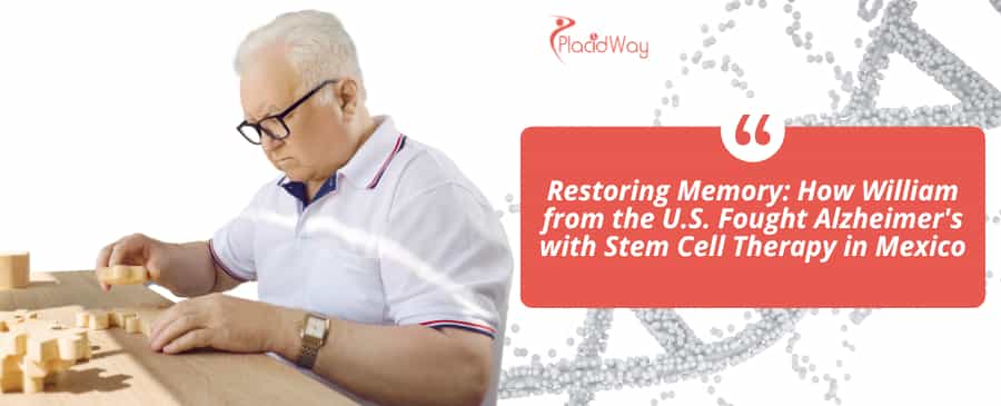 William wants to prevent Alzheimer's disease