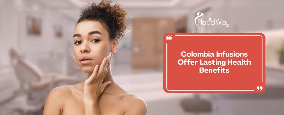 What are the long-term health benefits of intravenous cellular rejuvenation treatments offered in Colombia