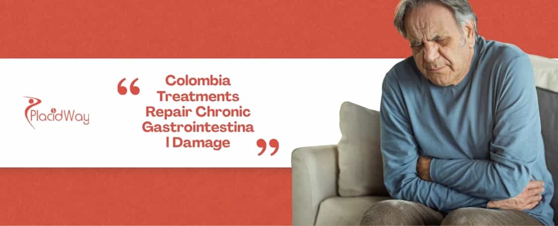 How effective are mesenchymal stem cell treatments in Colombia for repairing chronic gastrointestinal damage
