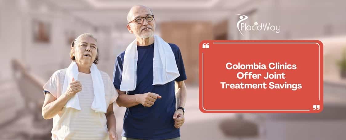How much money can I save by getting stem cell therapy for degenerative joints at tech-driven clinics in Colombia